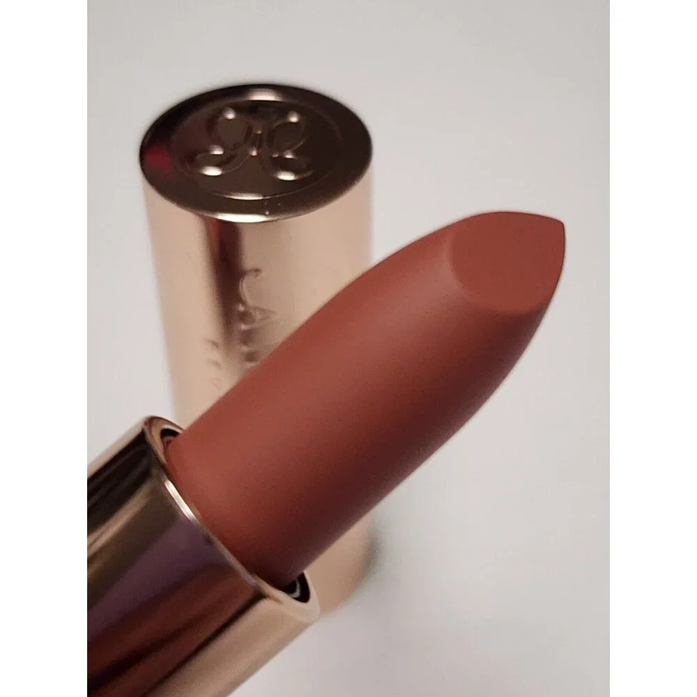 Anastasia Beverly Hills ABH Satin Lipstick Peach Amber No Box